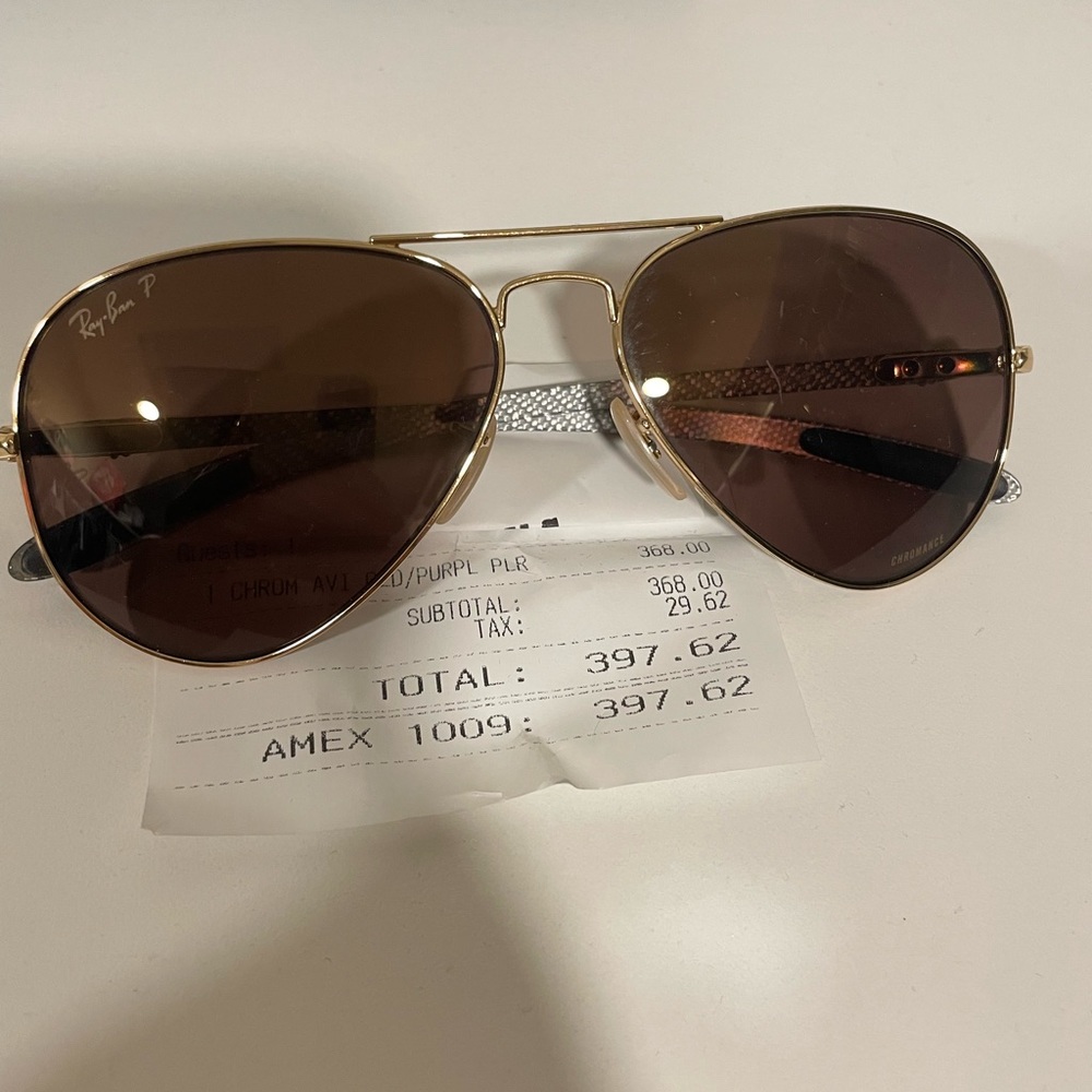 Ray Ban Chrome Polarized sunglasses